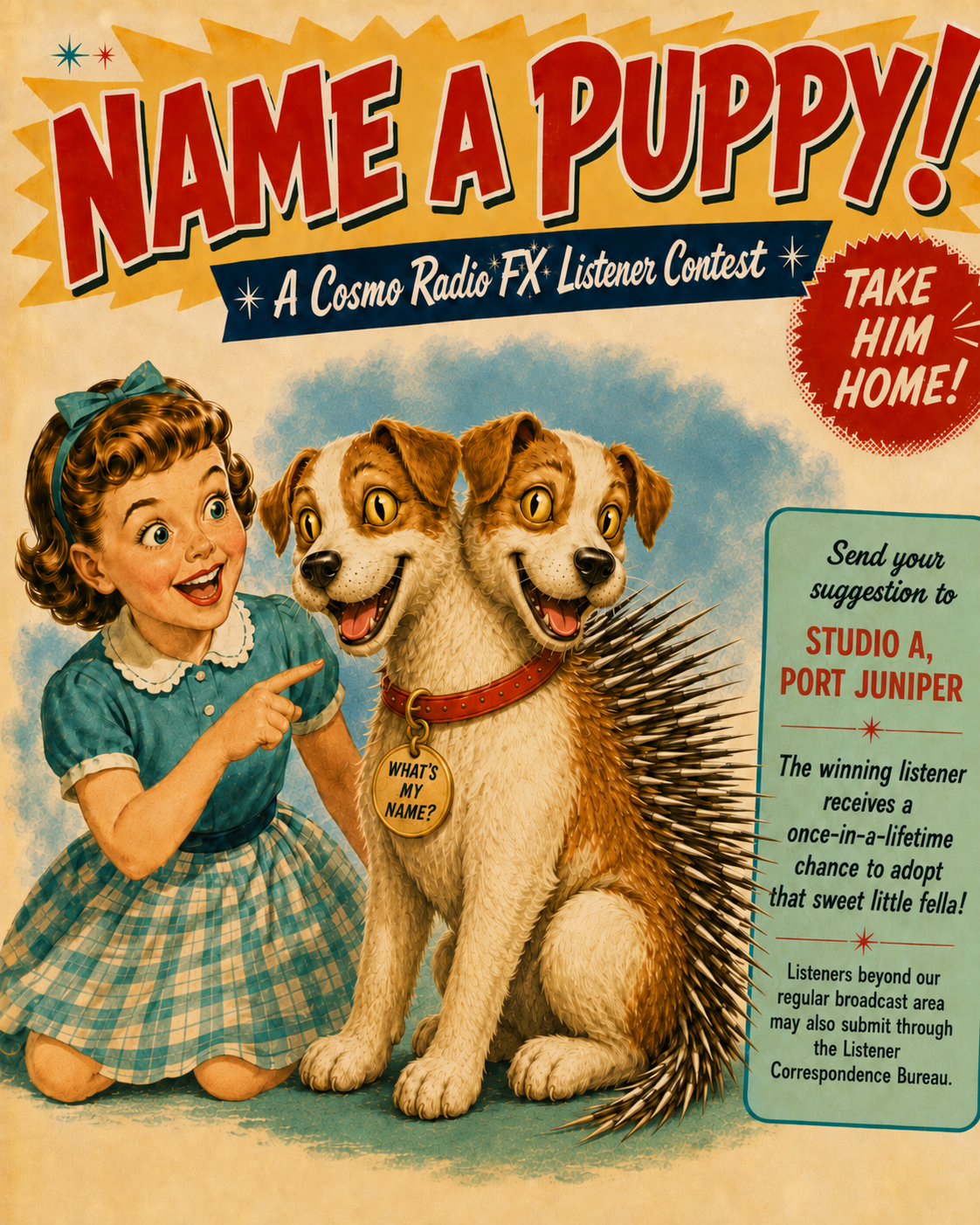 Listener Competition: Name A Puppy